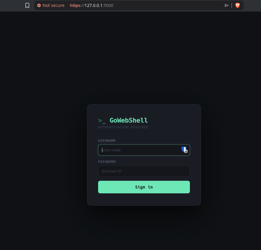 Login Page
